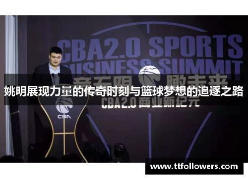 姚明展现力量的传奇时刻与篮球梦想的追逐之路